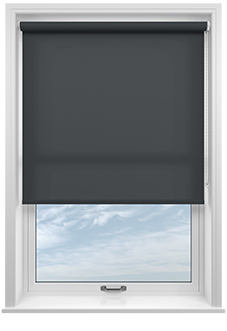 Roma, Anthracite - Twist&Fit Roller Blind